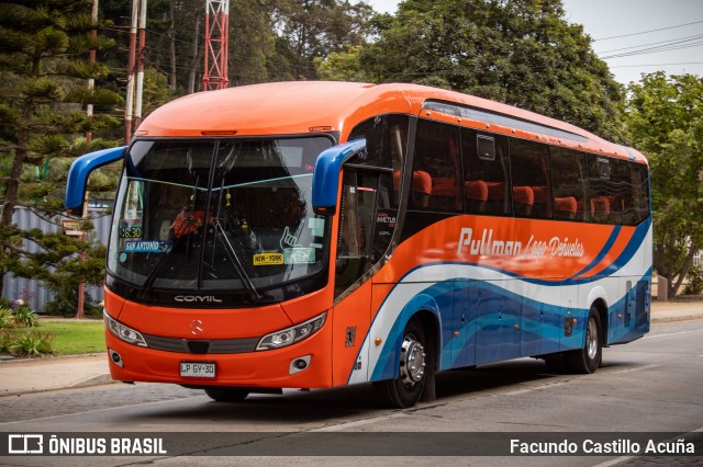 Pullman Lago Peñuelas 531 na cidade de Santo Domingo, San Antonio, Valparaíso, Chile, por Facundo Castillo Acuña. Número da foto: #11571245.