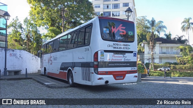 WS Tour Transporte e Turismo 204 na cidade de Petrópolis, Rio de Janeiro, Brasil, por Zé Ricardo Reis. Número da foto: #11571904.