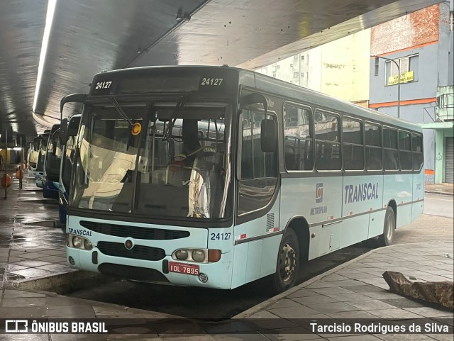 Transcal Sul Transportes Coletivos 24127 na cidade de Porto Alegre, Rio Grande do Sul, Brasil, por Tarcisio Rodrigues da Silva. ID da foto: 11572658.