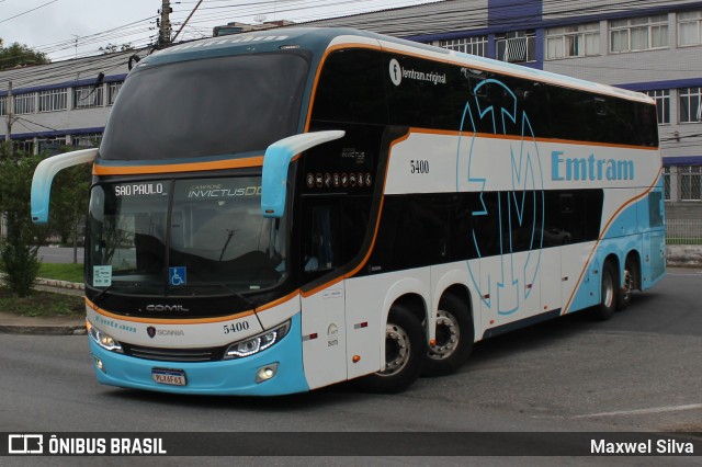Emtram 5400 na cidade de Volta Redonda, Rio de Janeiro, Brasil, por Maxwel Silva. Número da foto: #11572861.