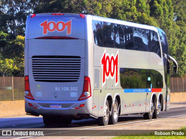 Auto Viação 1001 RJ 108.302 na cidade de São José dos Campos, São Paulo, Brasil, por Robson Prado. Número da foto: #11572405.