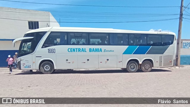 Viação Central Bahia de Transportes 1660 na cidade de Barra da Estiva, Bahia, Brasil, por Flávio  Santos. ID da foto: 11571881.