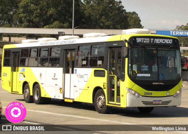 Itajaí Transportes Coletivos 2069 na cidade de Campinas, São Paulo, Brasil, por Wellington Lima. Número da foto: #11571540.