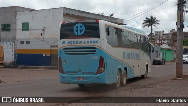 Emtram 4200 na cidade de Barra da Estiva, Bahia, Brasil, por Flávio  Santos. Número da foto: #11571897.