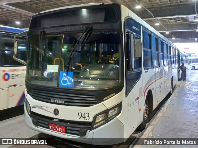 Del Rey Transportes 943 na cidade de Carapicuíba, São Paulo, Brasil, por Fabrício Portella Matos. Número da foto: #11572402.