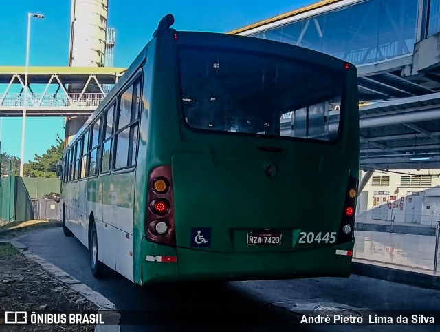 OT Trans - Ótima Salvador Transportes 20445 na cidade de Lauro de Freitas, Bahia, Brasil, por André Pietro  Lima da Silva. ID da foto: 11571396.