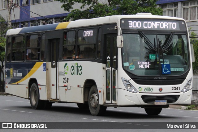 Viação Elite 2341 na cidade de Volta Redonda, Rio de Janeiro, Brasil, por Maxwel Silva. ID da foto: 11573019.