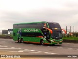 Empresa de Transportes Andorinha 7054 na cidade de Canas, São Paulo, Brasil, por João Felipe. Número da foto: #:id.