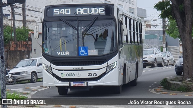 Viação Elite 2375 na cidade de Volta Redonda, Rio de Janeiro, Brasil, por João Victor Rodrigues Rocha. Número da foto: #11573705.