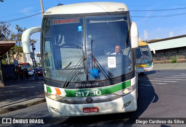 Empresa Gontijo de Transportes 21730 na cidade de Belo Horizonte, Minas Gerais, Brasil, por Diego Cardoso da Silva. ID da foto: 11574547.