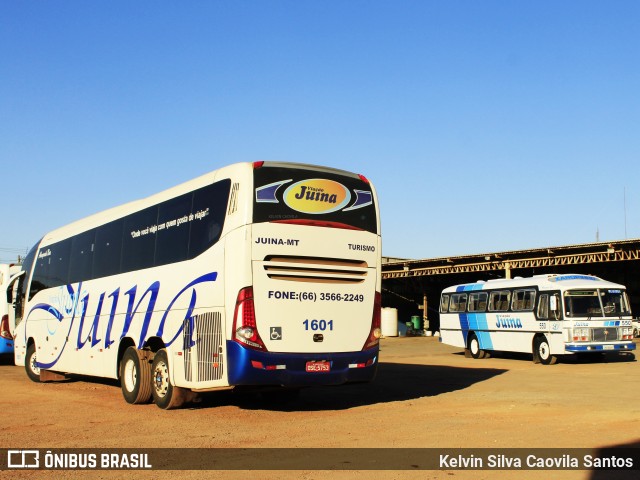 Viação Juína 1601 na cidade de Cuiabá, Mato Grosso, Brasil, por Kelvin Silva Caovila Santos. Número da foto: #11575876.