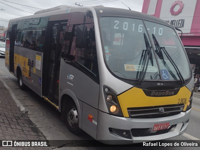 Upbus Qualidade em Transportes 3 5838 na cidade de São Paulo, São Paulo, Brasil, por Rafael Lopes de Oliveira. Número da foto: #11575800.