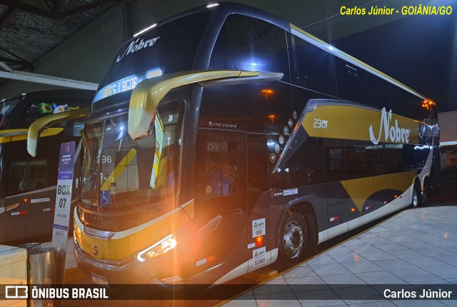 Nobre Turismo 2301 na cidade de Goiânia, Goiás, Brasil, por Carlos Júnior. Número da foto: #11574821.