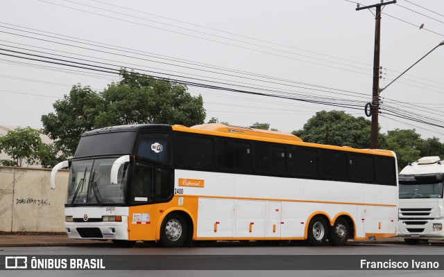 São Mateus Turismo 2400 na cidade de Assis, São Paulo, Brasil, por Francisco Ivano. ID da foto: 11576370.