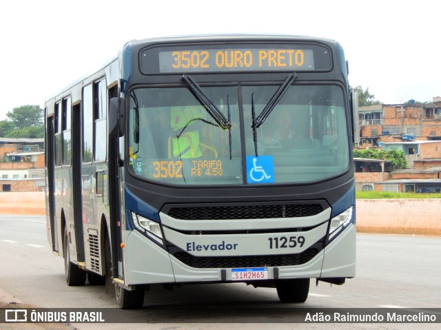 São Dimas Transportes 11259 na cidade de Belo Horizonte, Minas Gerais, Brasil, por Adão Raimundo Marcelino. ID da foto: 11576090.