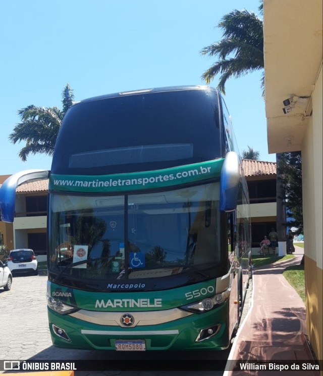 Martinele Transportes 5500 na cidade de Porto Seguro, Bahia, Brasil, por William Bispo da Silva. Número da foto: #11575982.