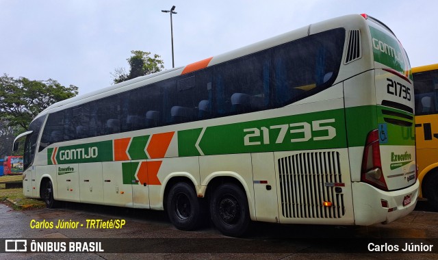 Empresa Gontijo de Transportes 21735 na cidade de São Paulo, São Paulo, Brasil, por Carlos Júnior. ID da foto: 11577476.