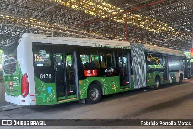 Next Mobilidade - ABC Sistema de Transporte 8178 na cidade de Santo André, São Paulo, Brasil, por Fabrício Portella Matos. ID da foto: 11577457.