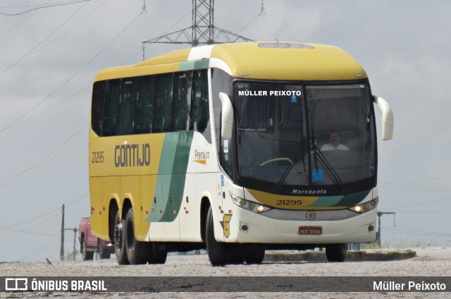 Empresa Gontijo de Transportes 21295 na cidade de Rio Largo, Alagoas, Brasil, por Müller Peixoto. ID da foto: 11578424.