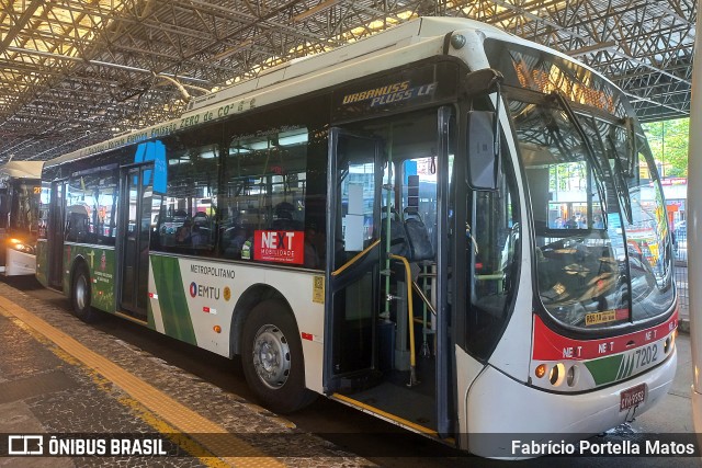 Next Mobilidade - ABC Sistema de Transporte 7202 na cidade de Santo André, São Paulo, Brasil, por Fabrício Portella Matos. ID da foto: 11577345.