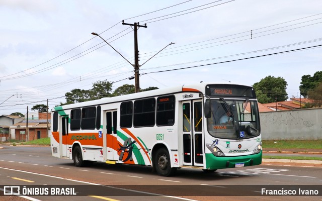 Empresa de Transportes Andorinha 6051 na cidade de Assis, São Paulo, Brasil, por Francisco Ivano. ID da foto: 11577154.