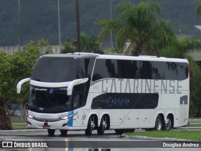 Auto Viação Catarinense 319315 na cidade de Florianópolis, Santa Catarina, Brasil, por Douglas Andrez. Número da foto: #11577357.