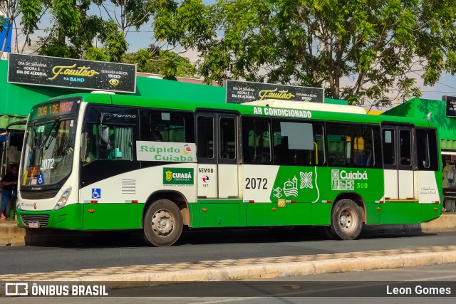 Rápido Cuiabá Transporte Urbano 2072 na cidade de Cuiabá, Mato Grosso, Brasil, por Leon Gomes. Número da foto: #11577609.