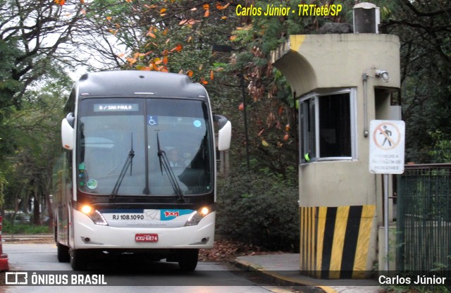 Auto Viação 1001 RJ 108.1090 na cidade de São Paulo, São Paulo, Brasil, por Carlos Júnior. ID da foto: 11578153.