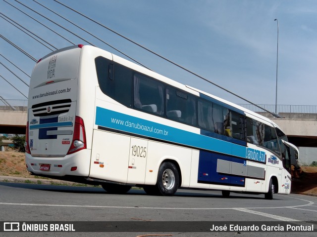 VIDA - Viação Danúbio Azul 19025 na cidade de Campinas, São Paulo, Brasil, por José Eduardo Garcia Pontual. Número da foto: #11576962.