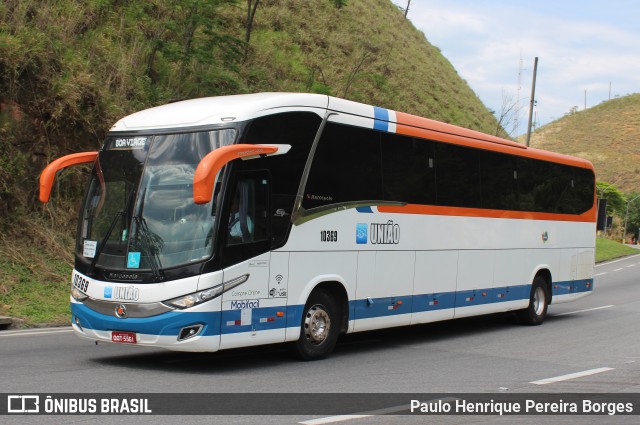 Expresso União 10369 na cidade de Piraí, Rio de Janeiro, Brasil, por Paulo Henrique Pereira Borges. Número da foto: #11580710.
