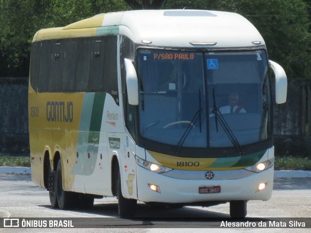 Empresa Gontijo de Transportes 18100 na cidade de João Pessoa, Paraíba, Brasil, por Alesandro da Mata Silva . ID da foto: 11578698.