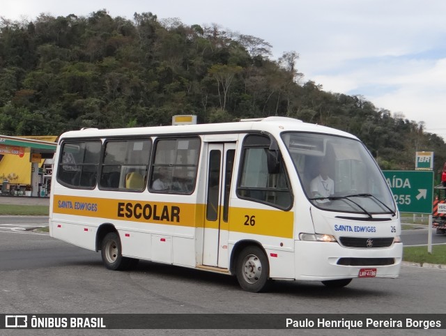 Viação Santa Edwiges e Turismo 26 na cidade de Barra do Piraí, Rio de Janeiro, Brasil, por Paulo Henrique Pereira Borges. Número da foto: #11580845.