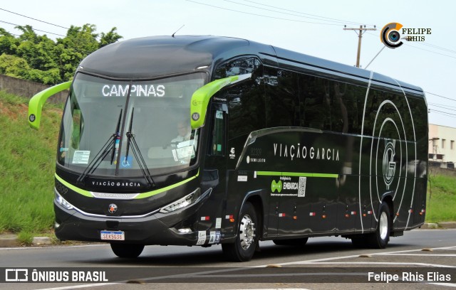 Viação Garcia 82309 na cidade de Campinas, São Paulo, Brasil, por Felipe Rhis Elias. Número da foto: #11579403.