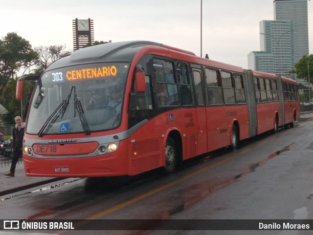 Cristo Rei > CCD Transporte Coletivo > SPE Via Mobilidade S/A DE718 na cidade de Curitiba, Paraná, Brasil, por Danilo Moraes. Número da foto: #11580645.