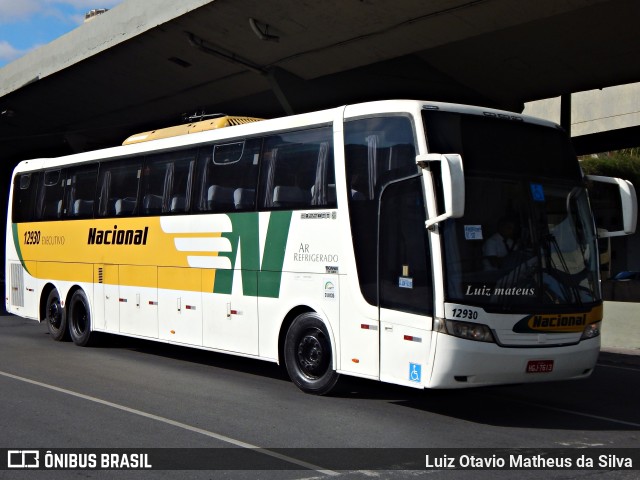 Viação Nacional 12930 na cidade de Belo Horizonte, Minas Gerais, Brasil, por Luiz Otavio Matheus da Silva. ID da foto: 11580296.