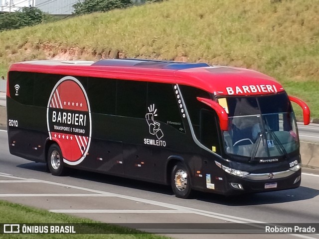 Barbieri Transporte e Turismo 2010 na cidade de São José dos Campos, São Paulo, Brasil, por Robson Prado. ID da foto: 11580962.