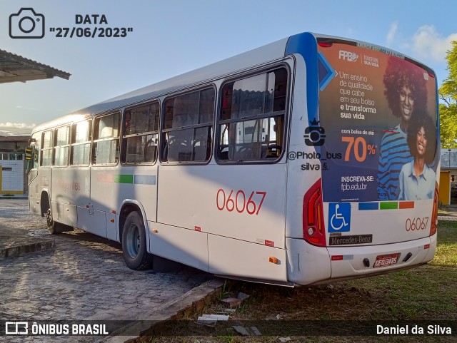 Consórcio Navegantes - 06 > Santa Maria > Transportes Boa Viagem 06067 na cidade de João Pessoa, Paraíba, Brasil, por Daniel da Silva. Número da foto: #11578901.