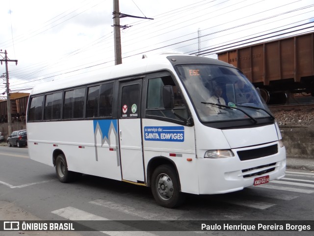 Viação Santa Edwiges e Turismo 0214 na cidade de Barra do Piraí, Rio de Janeiro, Brasil, por Paulo Henrique Pereira Borges. Número da foto: #11580919.