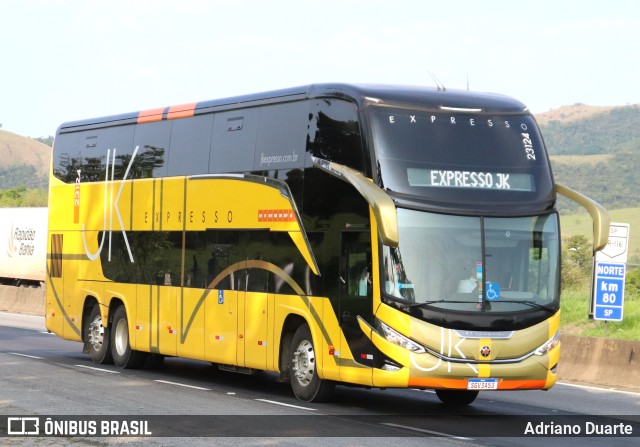 Expresso JK 23124 na cidade de Roseira, São Paulo, Brasil, por Adriano Duarte. ID da foto: 11580567.