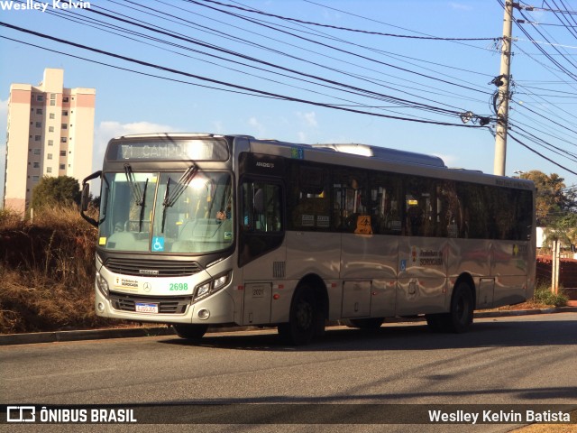 City Transporte Urbano Intermodal Sorocaba 2698 na cidade de Sorocaba, São Paulo, Brasil, por Weslley Kelvin Batista. Número da foto: #11580476.
