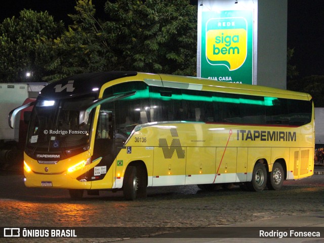 Viação Nova Itapemirim 30136 na cidade de Messias, Alagoas, Brasil, por Rodrigo Fonseca. Número da foto: #11580517.