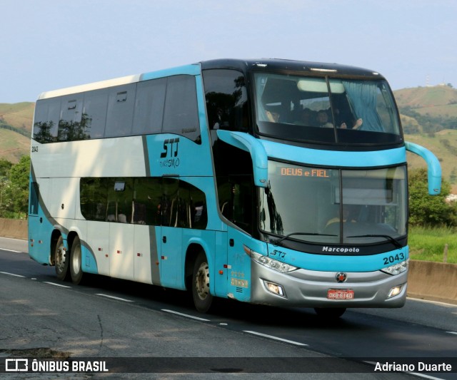 STJ Turismo 2043 na cidade de Roseira, São Paulo, Brasil, por Adriano Duarte. Número da foto: #11580571.