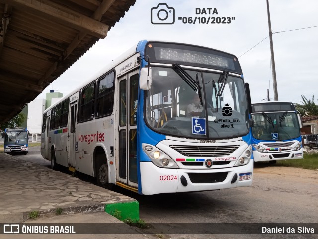 Consórcio Navegantes - 02 > Viação São Jorge > Transurb Transporte Urbano 02024 na cidade de João Pessoa, Paraíba, Brasil, por Daniel da Silva. Número da foto: #11578910.