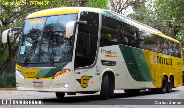 Empresa Gontijo de Transportes 15025 na cidade de São Paulo, São Paulo, Brasil, por Carlos Júnior. ID da foto: 11578958.