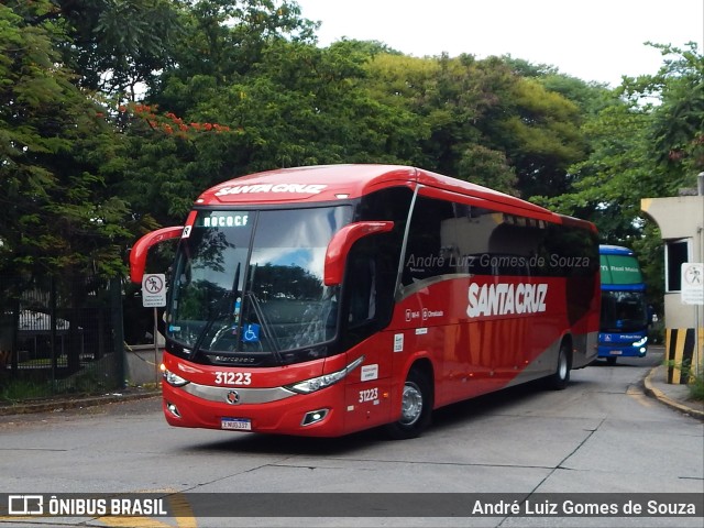 Viação Santa Cruz 31223 na cidade de São Paulo, São Paulo, Brasil, por André Luiz Gomes de Souza. ID da foto: 11578510.