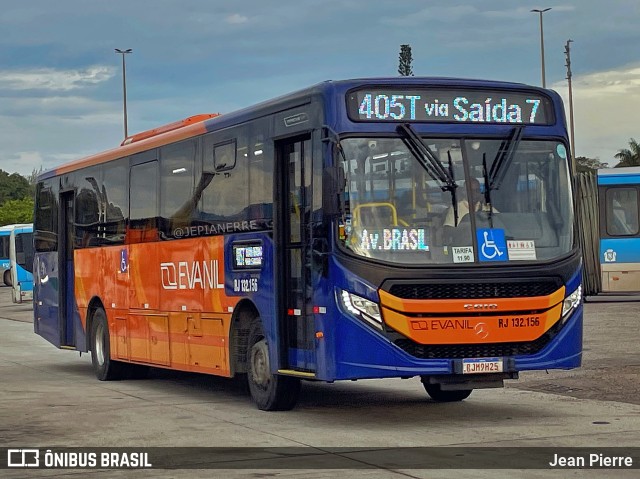 Evanil Transportes e Turismo RJ 132.156 na cidade de Rio de Janeiro, Rio de Janeiro, Brasil, por Jean Pierre. Número da foto: #11580705.