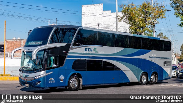 ETN - Enlaces Terrestres Nacionales 7087 na cidade de Gustavo A. Madero, Ciudad de México, México, por Omar Ramírez Thor2102. Número da foto: #11505195.