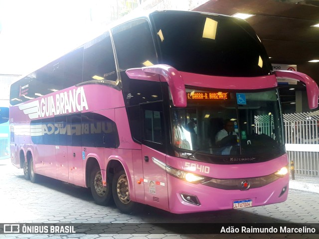 Viação Águia Branca 50410 na cidade de Belo Horizonte, Minas Gerais, Brasil, por Adão Raimundo Marcelino. ID da foto: 11508012.