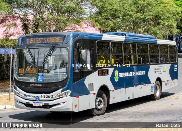 Auto Omnibus Floramar 11262 na cidade de Belo Horizonte, Minas Gerais, Brasil, por Rafael Cota. Número da foto: #11507148.