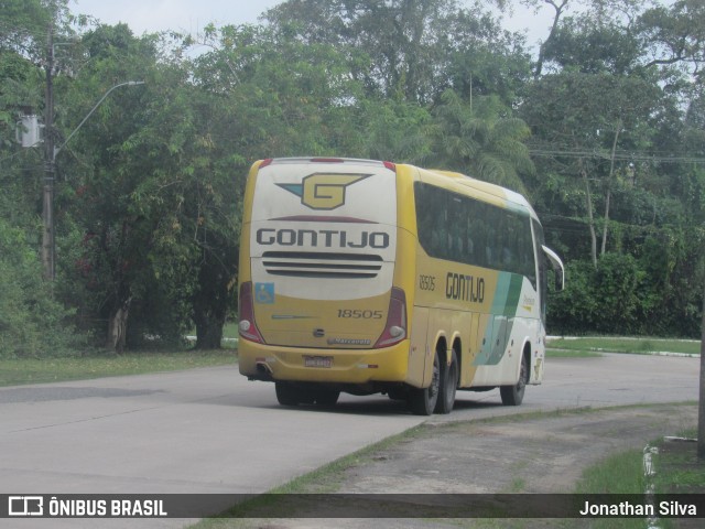 Empresa Gontijo de Transportes 18505 na cidade de Recife, Pernambuco, Brasil, por Jonathan Silva. Número da foto: #11505736.